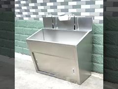 Vòi điều khiển chân bồn rửa inox 304