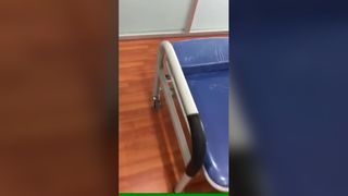 Ghế tiếp viên sơn tĩnh điện