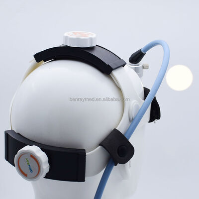 Cold Light Source Hot Sale Operating Room Hospital Emergency Equipment Medical Waterproof Head Lights Fiber Optic Headlight CE