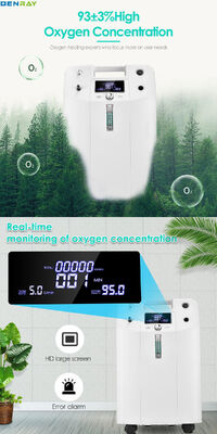 5L Medical Oxygen Concentrator Machine Home Hospital Use Oxygen Machine 5 Liter