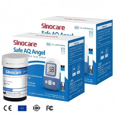 Home Use Accurate Blood Glucose Meter Blood Glucose Monitor Blood Sugar Meter With 50 Test Strips & 50 Sterile Lancets