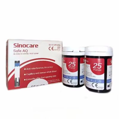 Home Use Accurate Blood Glucose Meter Blood Glucose Monitor Blood Sugar Meter With 50 Test Strips & 50 Sterile Lancets