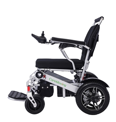 Xe lăn điện lốp đặc bằng hợp kim nhôm, động cơ chải