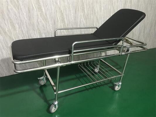 Thép không gỉ xe kéo tạ y tế chuyển khẩn cấp