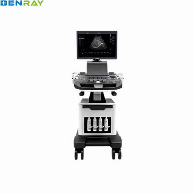 Hệ thống chẩn đoán siêu âm doppler màu xe đẩy
