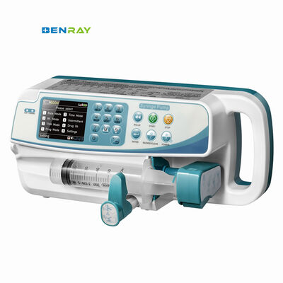 Máy bơm truyền tiêm y tế di động chính xác cao Nhận dạng tiêm tự động Thiết bị truyền tiêm lâm sàng xếp chồng với báo động âm thanh thị giác