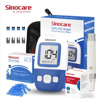 Nhà sử dụng Đường đo đường huyết chính xác Đường đo đường huyết Đường đo đường huyết Đường đo đường huyết Với 50 dải kiểm tra & 50 ống dẫn vô trùng